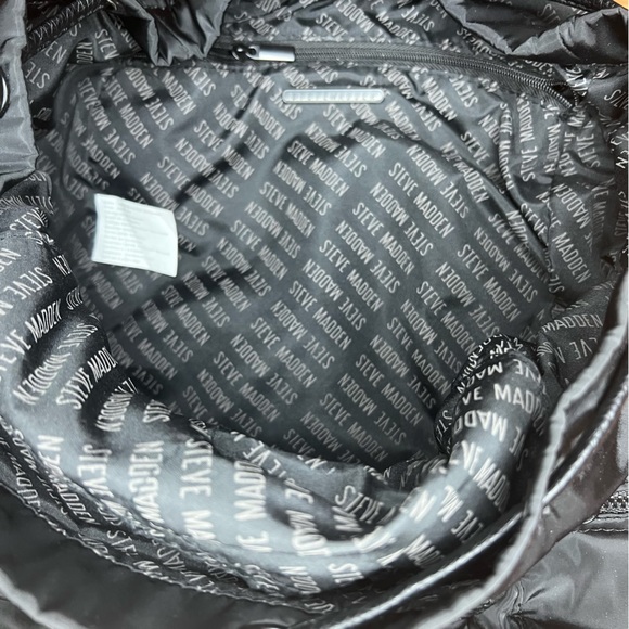 Steve Madden Black Womens Backpack - Picture 5 of 7